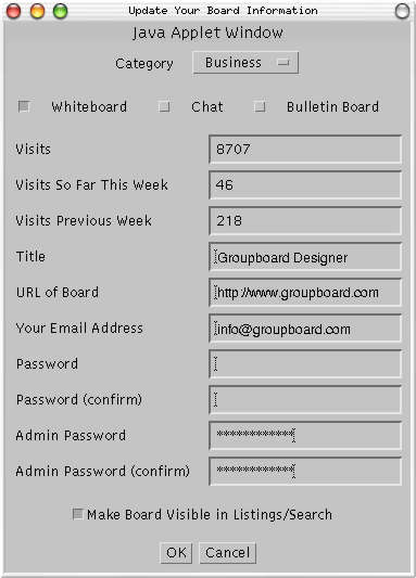 Board info