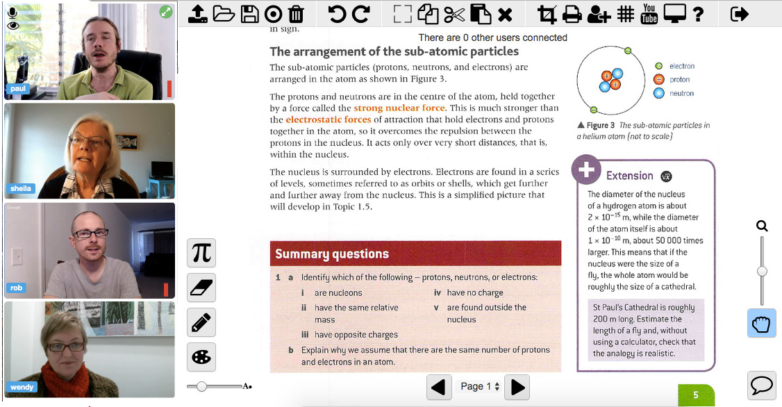 Using Groupworld for online tutoring